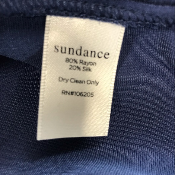 Sundance Blue Velvet Long Sleeve Shirt - Picture 4 of 4